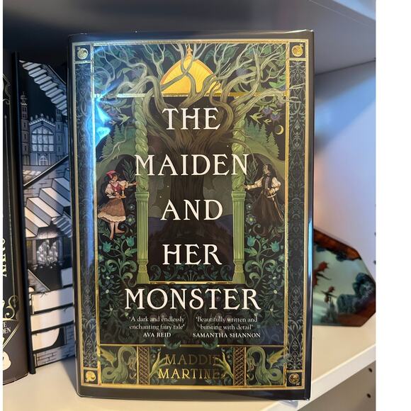 Goldsboro Signed The Maiden And Her Monster By Maddie Martinez - Picture 1 of 7